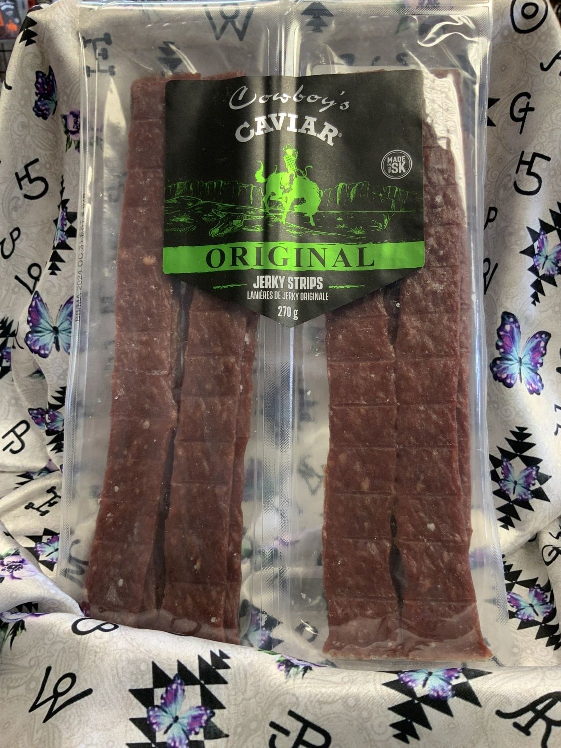 COWBOY’S CAVIAR  JERKY STRIPS  ORIGINAL  270g  21118
