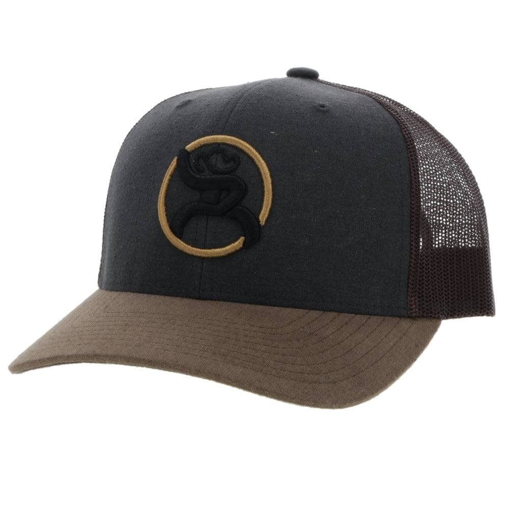 HOOEY ROUGHY STRAP CHARCOAL/BROWN 4031T-CHBR