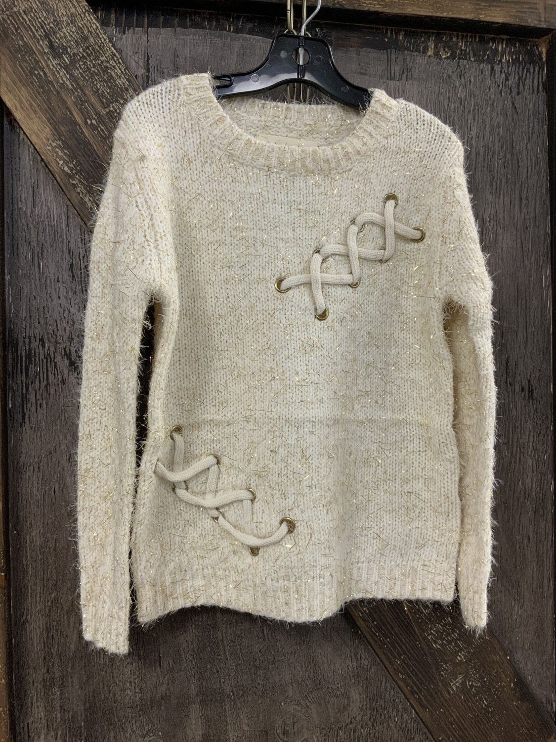 GIRLS LACE ROPE TOP Sm
