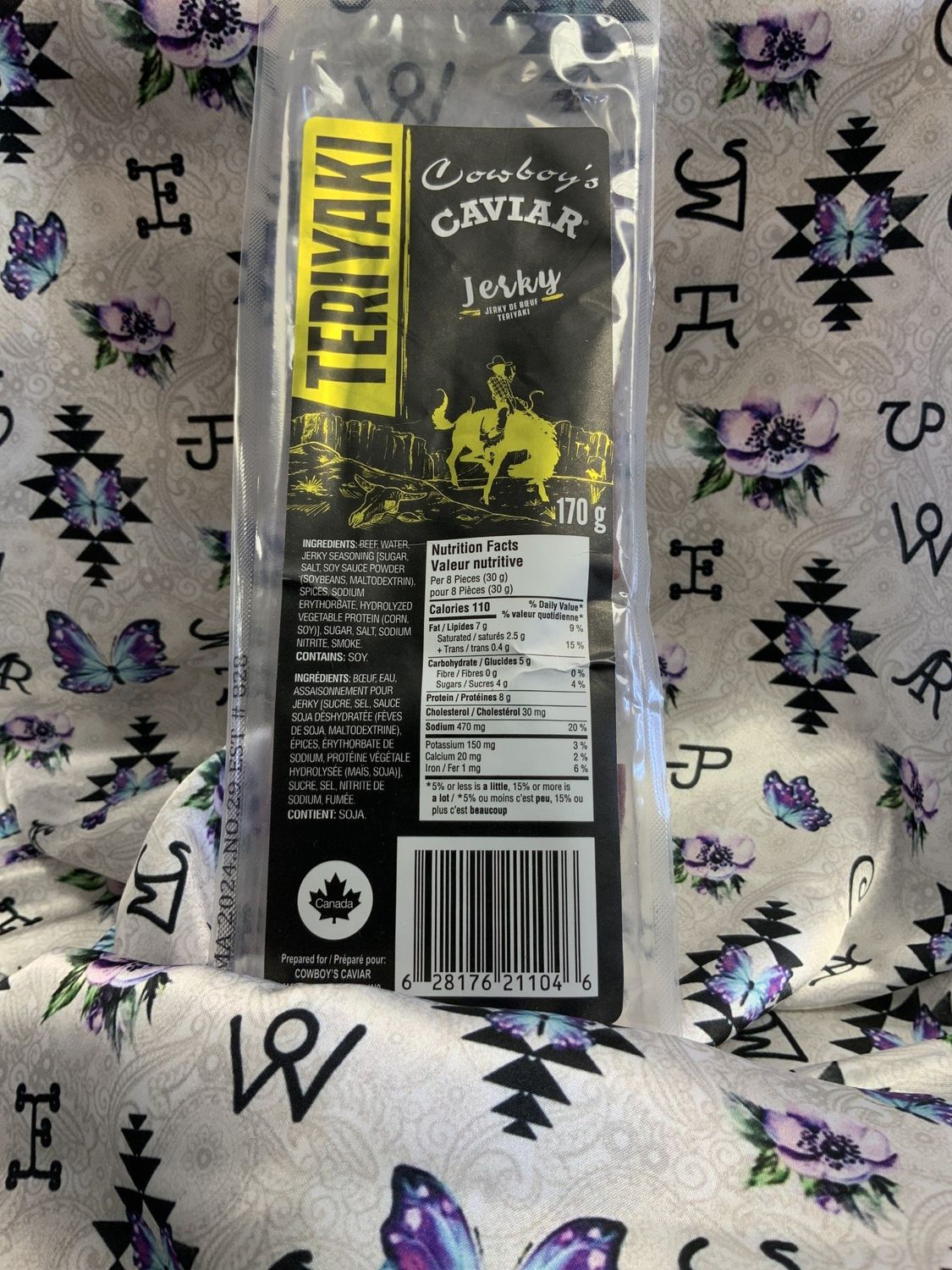 COWBOY’S CAVIAR  TERIYAKI  170g  211046