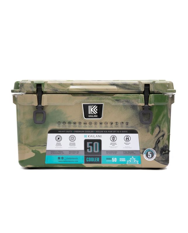 KAILANI COOLER SHAKA 50 COOLER CAMO