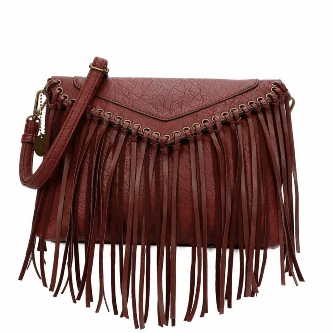 AMPERE THE DALLAS CROSSBODY BURGANDY C141