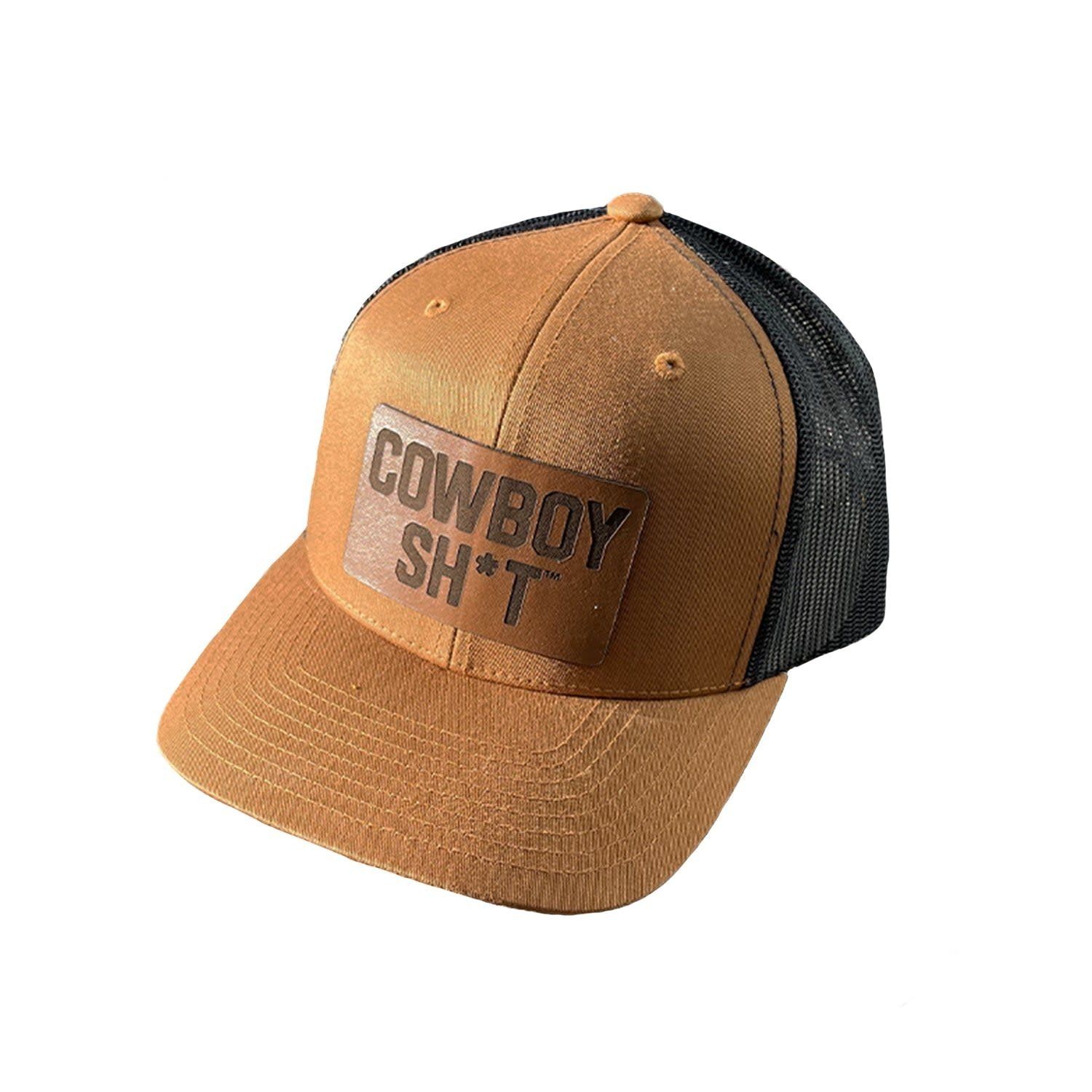 COWBOY SHIT POLLOCKVILLE LEATHER PATCH 043