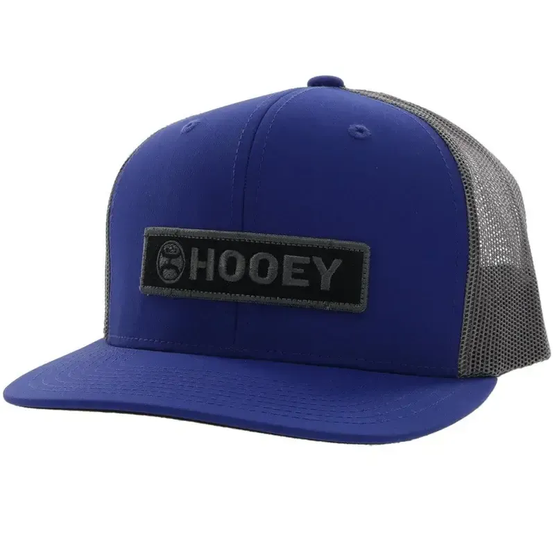 HOOEY LOOK-UP NAVY/GREY RECTANGLE PATCH 2213T-NVGY