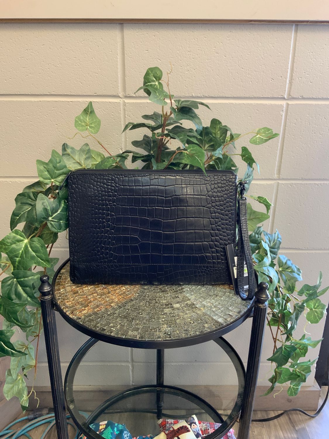 VINTAGE TABLET CASE, Color: BLACK