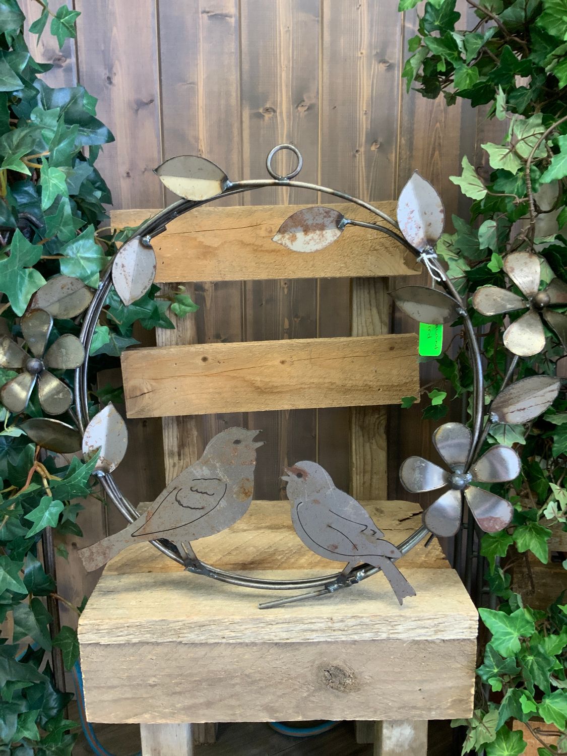 RUSTY GARLAND 2 BIRD, Style: W3756
