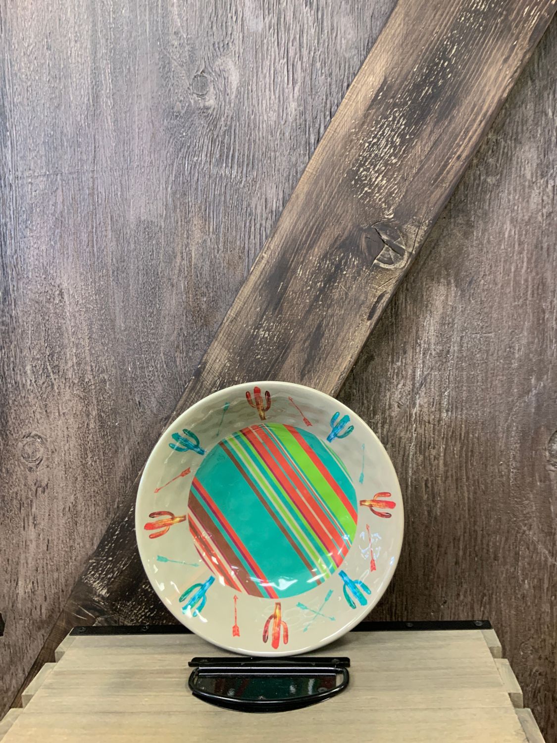 MELAMINE CACTUS CEREAL BOWL, Style: Cactus