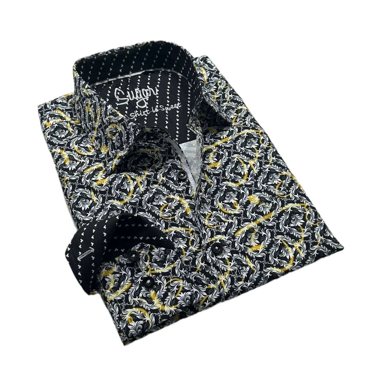 MEN’S L/S MIRA BUTTON CREAM, Size: Sm