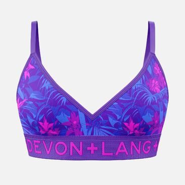 BROMELIAD UV BRIA BRALETTE, Style: DLSS24-69, Size: Xs/S