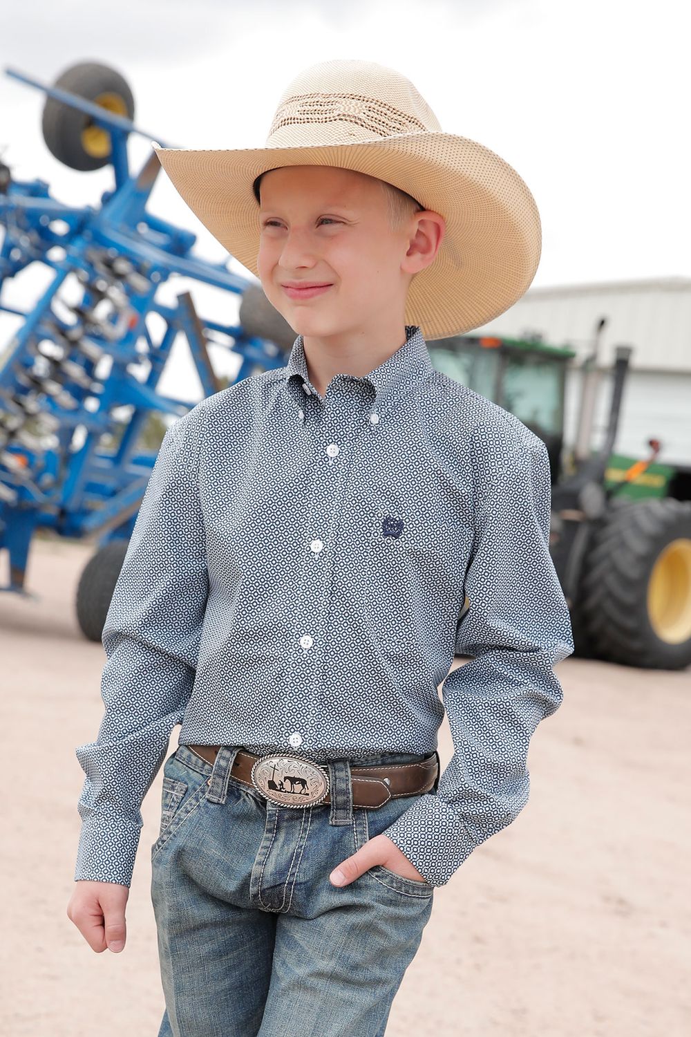 CINCH BOY’S L/S SHIRT