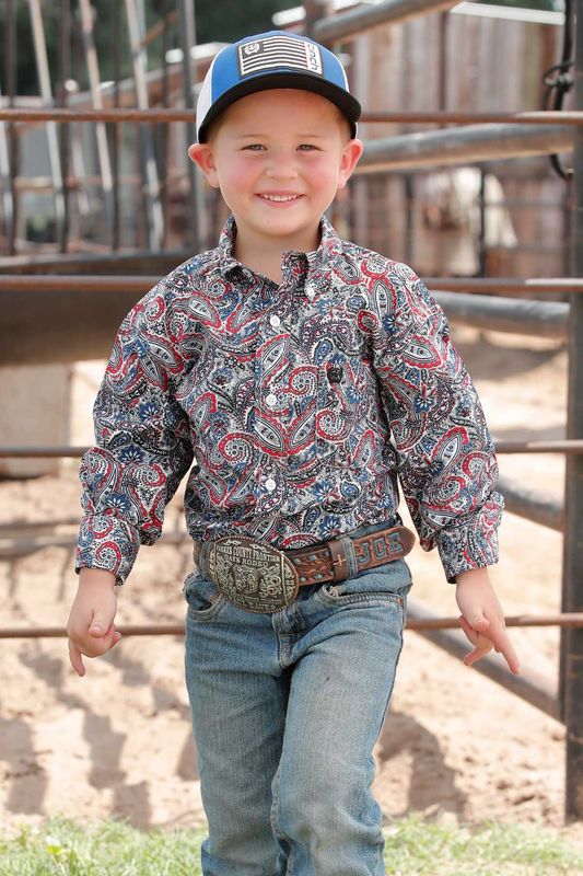 CINCH BOY’S L/S SHIRT