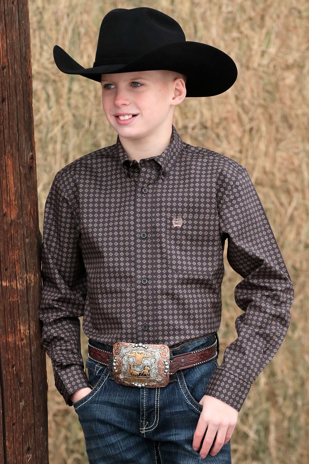 CINCH BOY’S L/S SHIRT