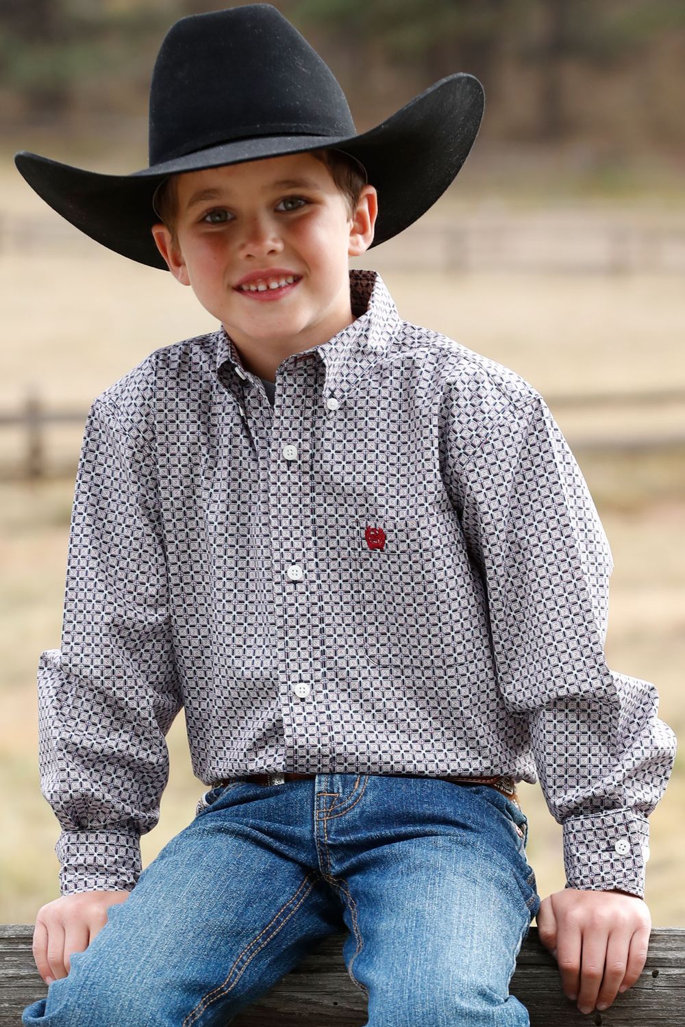 CINCH BOY’S L/S SHIRT