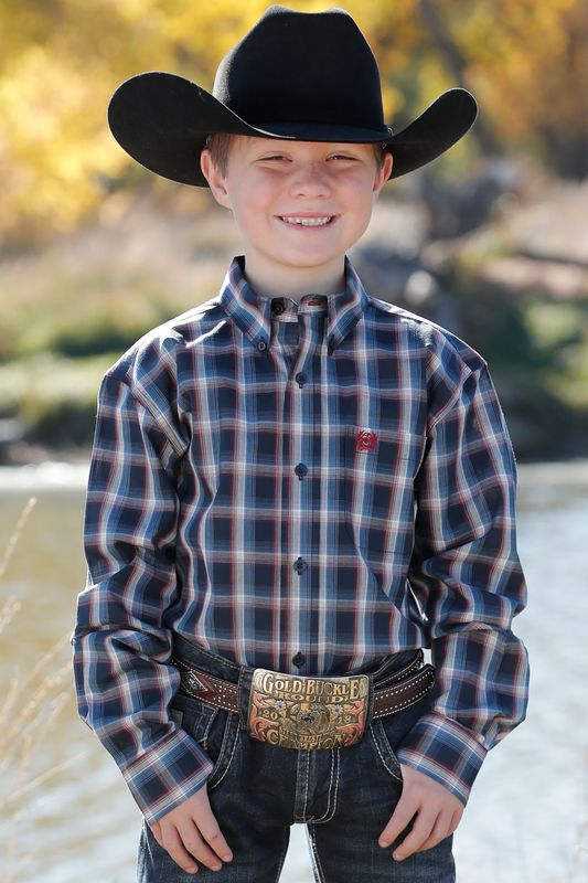 CINCH BOY’S L/S SHIRT