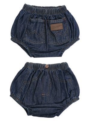 WRANGLER DENIM DIAPER COVER DARK 18mo