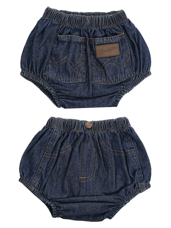 WRANGLER DENIM DIAPER COVER DARK 18mo