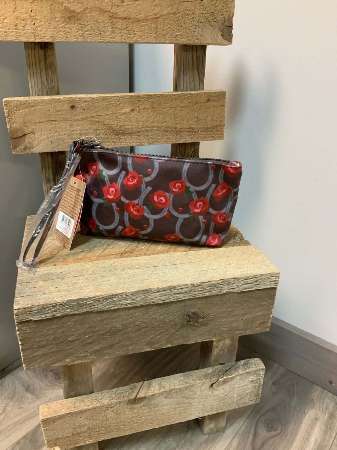 JUSTIN ESSENTIALS POUCH MULTI FLORAL, Style: Essential Pouch