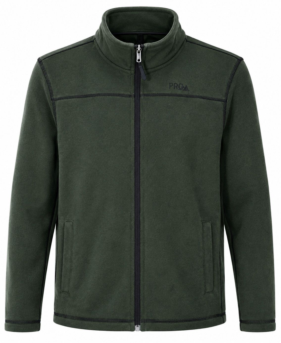BOY’S POWDER RIVER FULL ZIP GREEN JACKET, Size: M