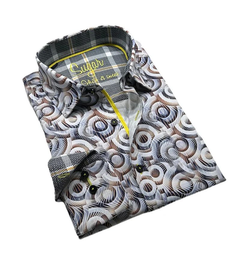 SUGAR MOBIUS TAN L/S SHIRT, Size: Sm