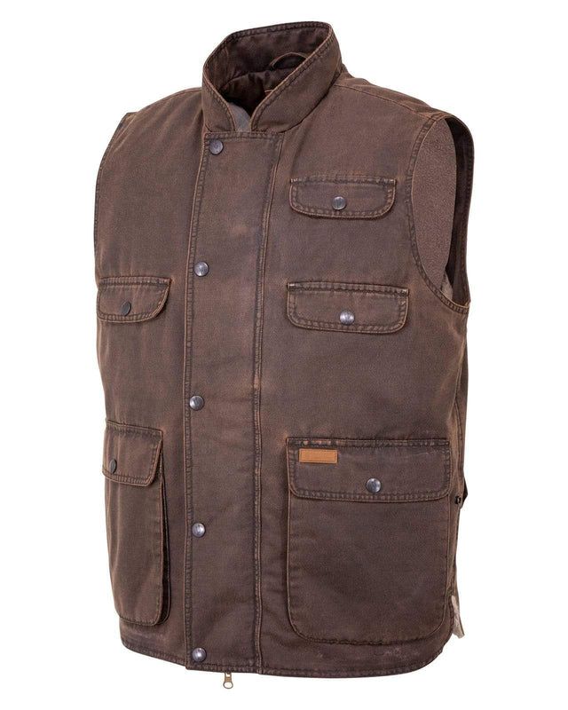 OUTBACK COBAR VEST, Color: Brn, Size: Md