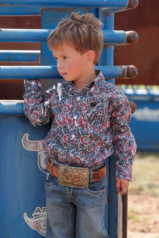 CINCH BOY’S L/S SHIRT