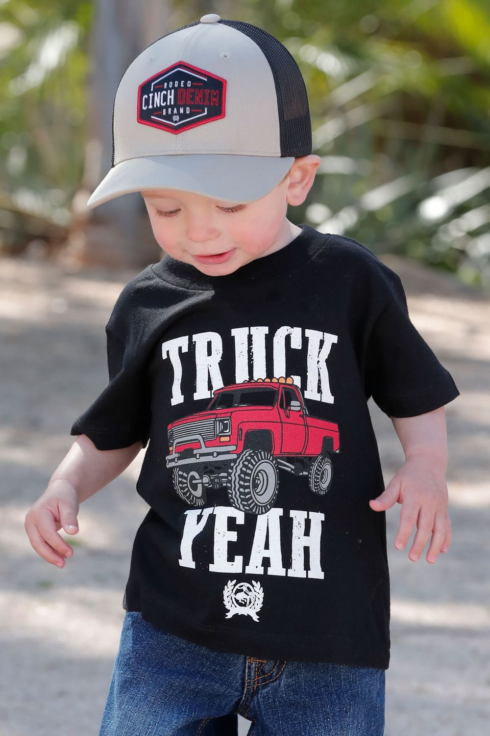 CINCH BOYS S/S TEE, Color: Black, Size: 2T