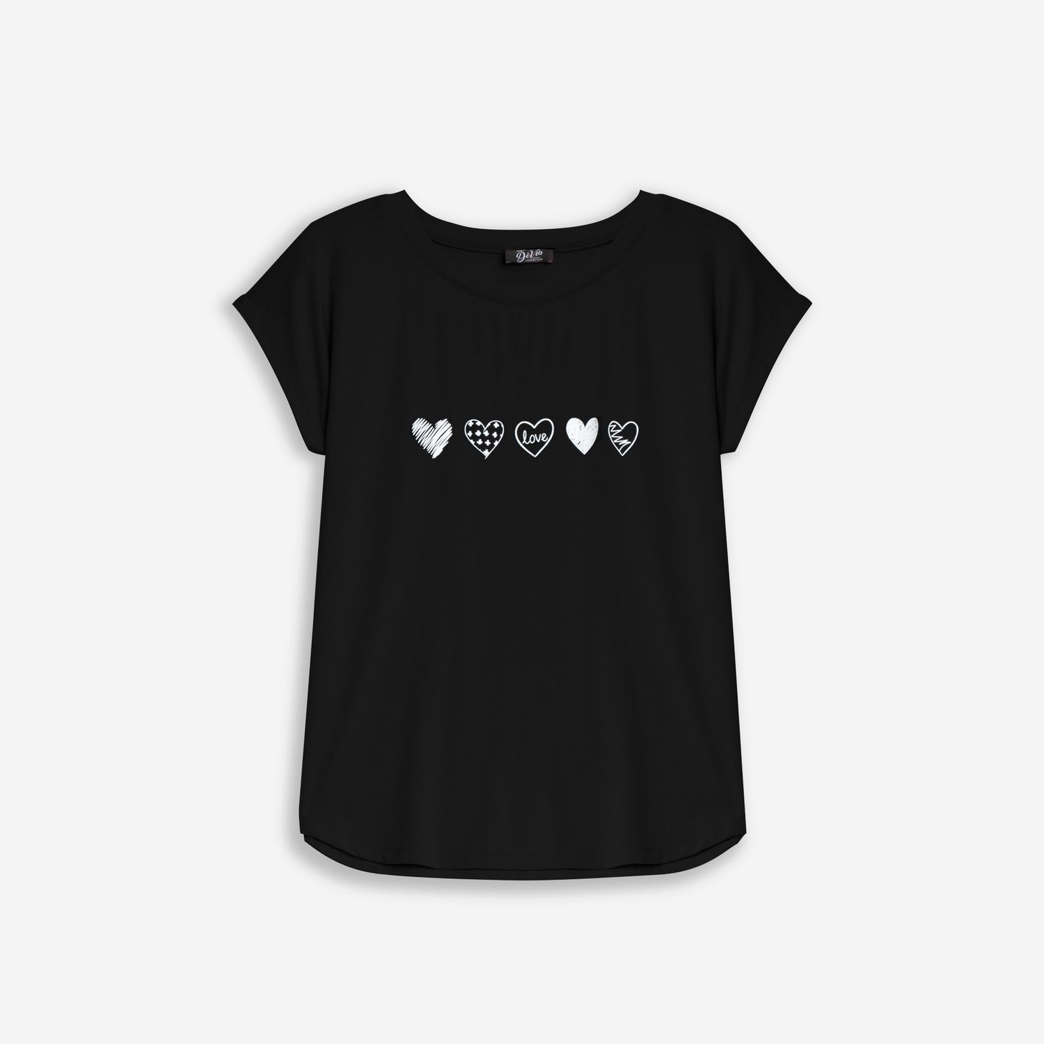 DEVIA LADIES TOP, Color: Black, Size: Sm