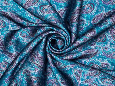 Paisley Wild Rag Purple