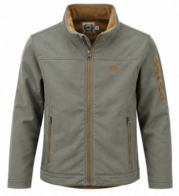 CINCH BOYS GREY BONDED JACKET SMALL