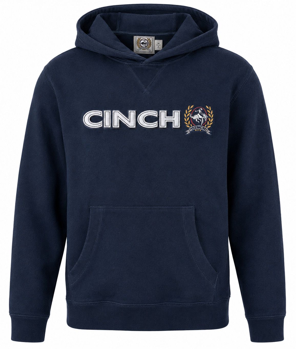 CINCH PULLOVER HOODIE NAVY LRG