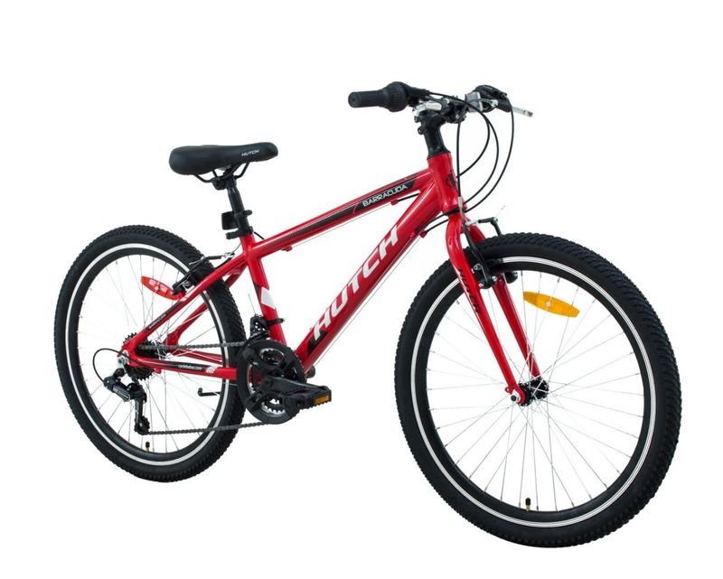 HUTCH BARRACUDA 1.0 24&quot; vtt 21 vitesse rouge