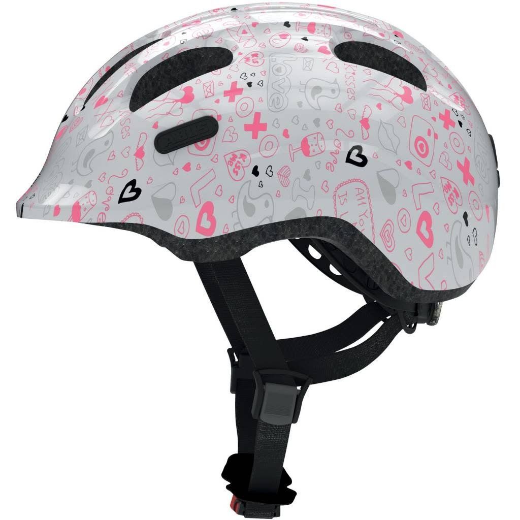 Abus, Smiley 2.1, Casque, Blanc Amour, S, 45 - 50cm