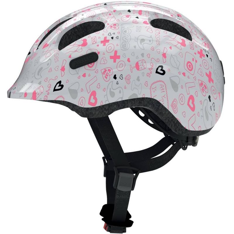 Abus, Smiley 2.1, Casque, Blanc Amour, S, 45 - 50cm