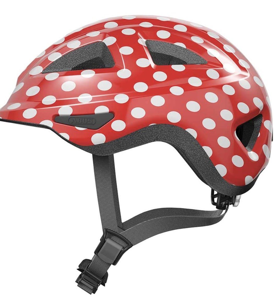 Abus, Anuky 2.0, Casque, Points Rouges, S, 48 - 54cm