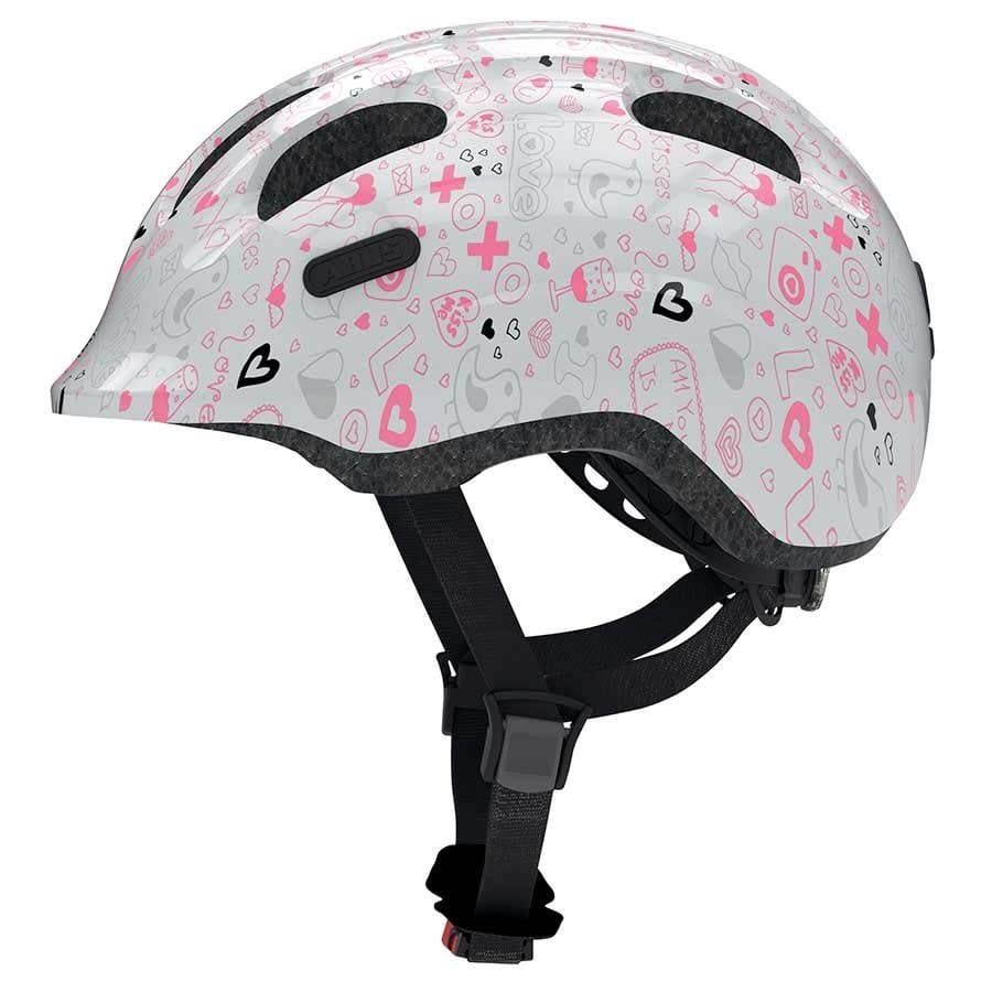 Abus, Smiley 2.1, Casque, Blanc Amour, M, 50 - 55cm