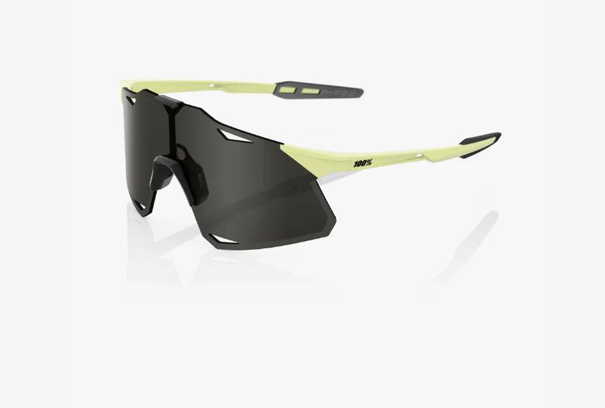 100% Hypercraft Sunglasses, Soft Tact Glow frame - Smoke Lens