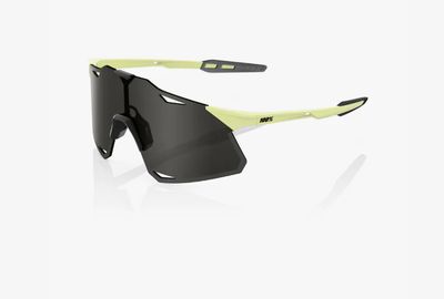 100% Hypercraft Sunglasses, Soft Tact Glow frame - Smoke Lens