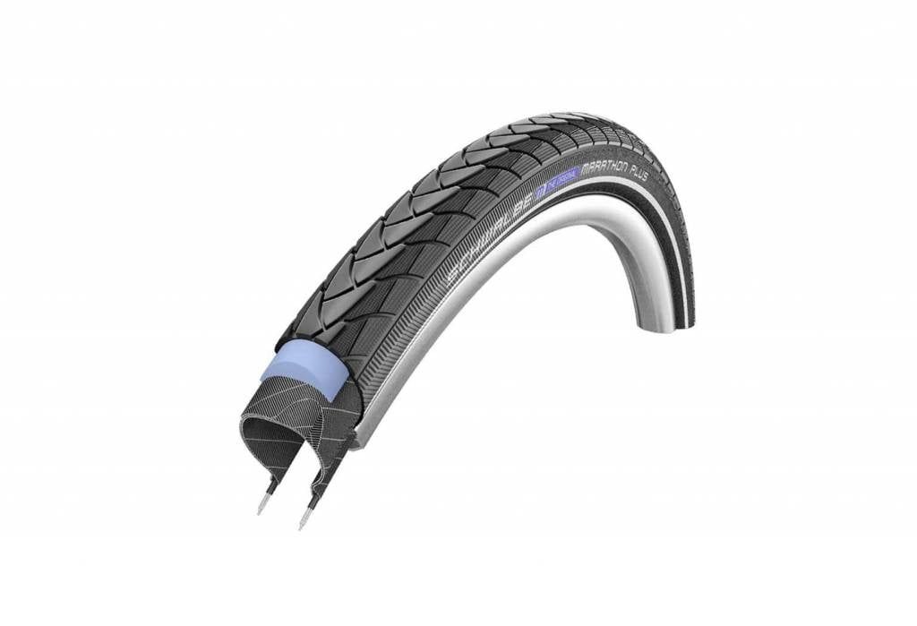 Schwalbe, Marathon Plus, Pneu, 700x38C, Rigide, Tringle, Endurance, 67TPI, Noir