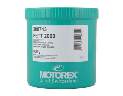MOTOREX GRAISSE FETT 2000 Tin 850gr