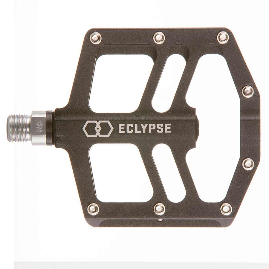 Eclypse, RALB, Pedales plateformes, Corps: Alliage, Axe: Cr-Mo, 9/16'', Noir, Paire