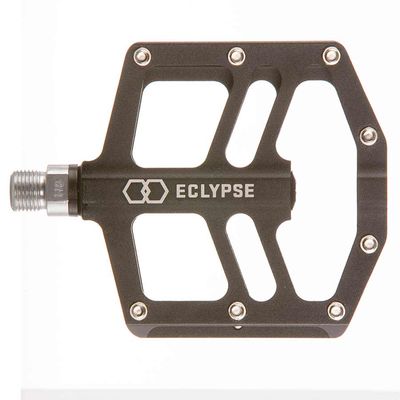 Eclypse, RALB, Pedales plateformes, Corps: Alliage, Axe: Cr-Mo, 9/16'', Noir, Paire