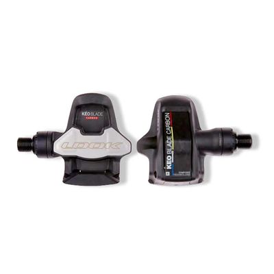 Look, KEO BLADE CARBON, Pedales, Corps: Carbone, Axe: Cr-Mo, 9/16'', Noir, Paire