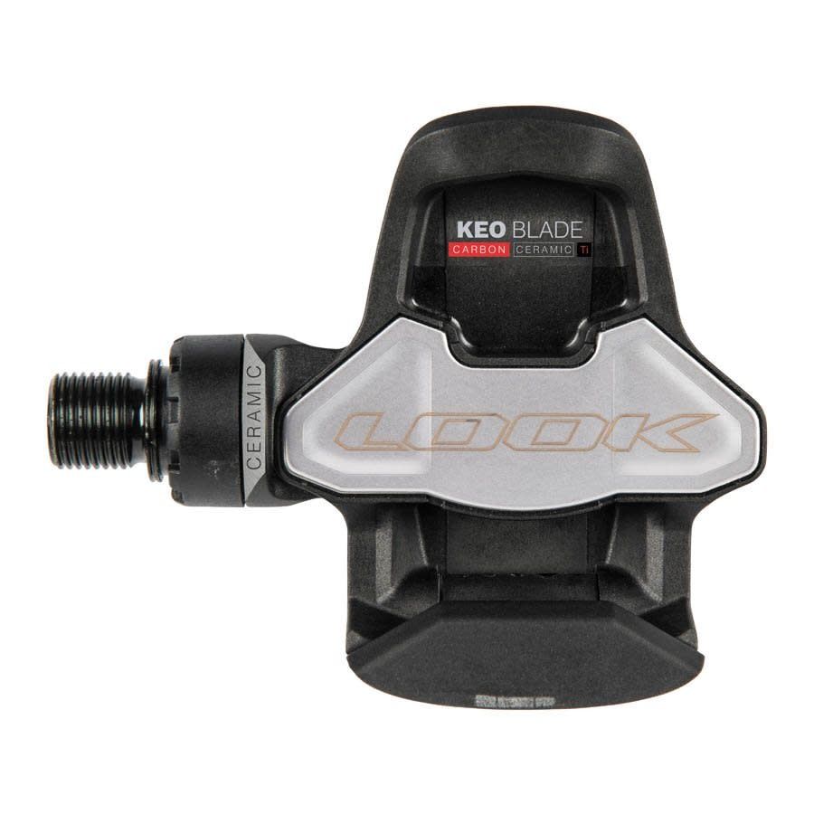 Look, KEO BLADE CARBON TI CERAMIC, Pedales, Corps: Carbone, Axe: Titane, 9/16'', Noir, Paire