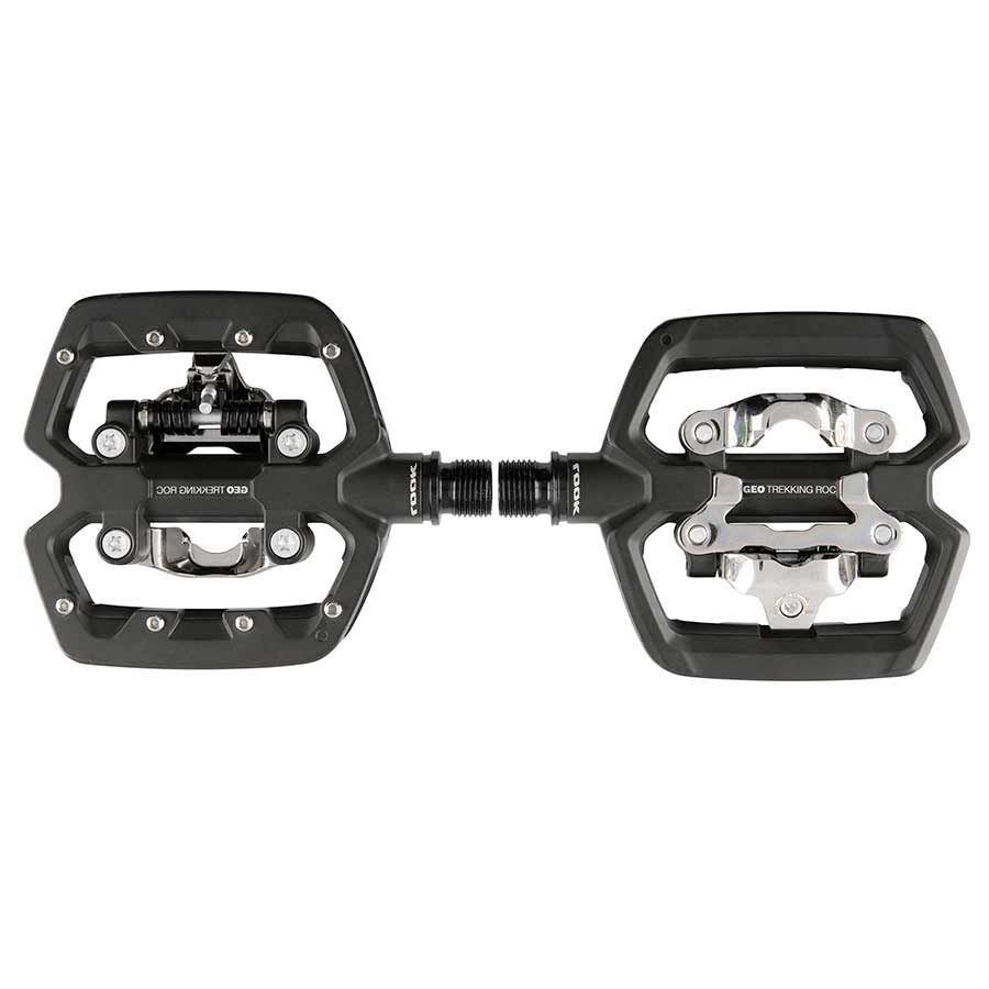 Look, GEO TREKKING ROC, Pedales, Corps: Alliage, Axe: Cr-Mo, 9/16'', Noir, Paire