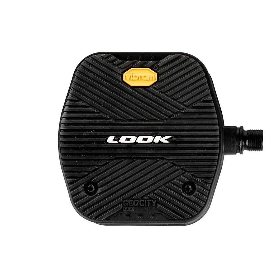 Pédales Look, GEO City Grip, Platform Pedals, Body: Composite, 9/16'', Black, Pair