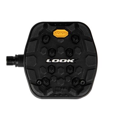 Pédales Look, Trail Grip, Platform Pedals, Body: Composite, 9/16'', Black, Pair