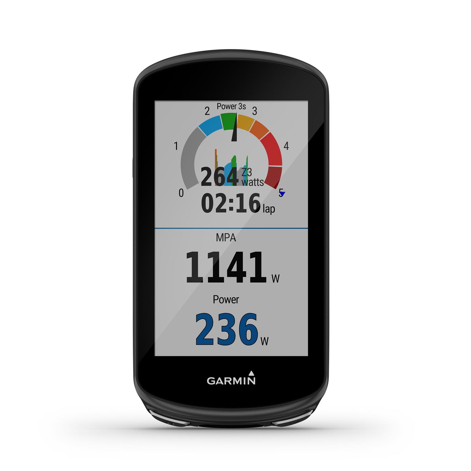 Garmin, Edge 1030 Plus Bundle, Cyclomètre, GPS, Cardio, Cadence, Noir