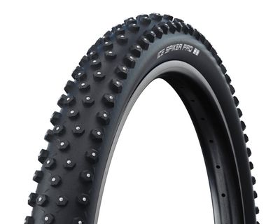 Schwalbe, Ice Spiker Pro, Pneu d'hiver, 27.5x2.25, Rigide, Tringle, WiC, RaceGuard, 67TPI, Noir