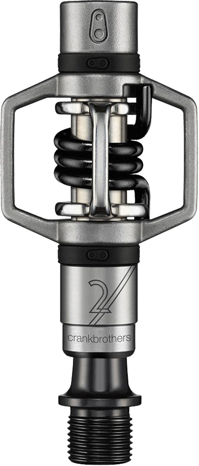 PÉDALES CRANK BROTHERS EGGBEATER 2 - ARGENT/RESSORT NOIR