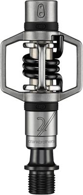 PÉDALES CRANK BROTHERS EGGBEATER 2 - ARGENT/RESSORT NOIR